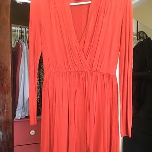 Orange, H&M dress